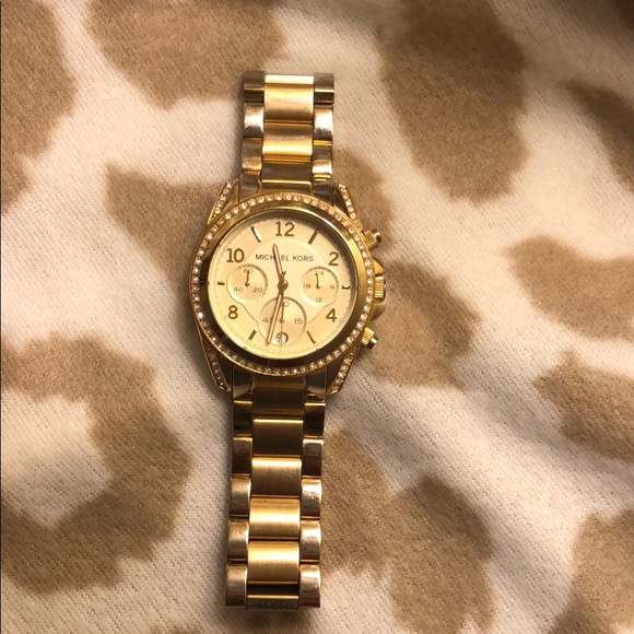 Michael Kors Women’s Blair Gold Tone watch main image 5